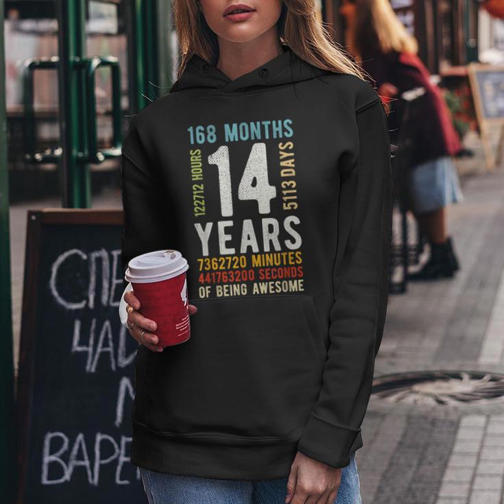 Birthday 14 14 Years Boys Girls Kapuzenpullover für Damen Lustige Geschenke