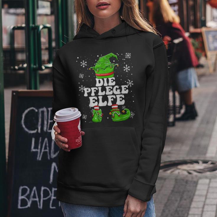 Care Elf Women's Nursing Home Elf Nurse Christmas Kapuzenpullover für Damen Lustige Geschenke