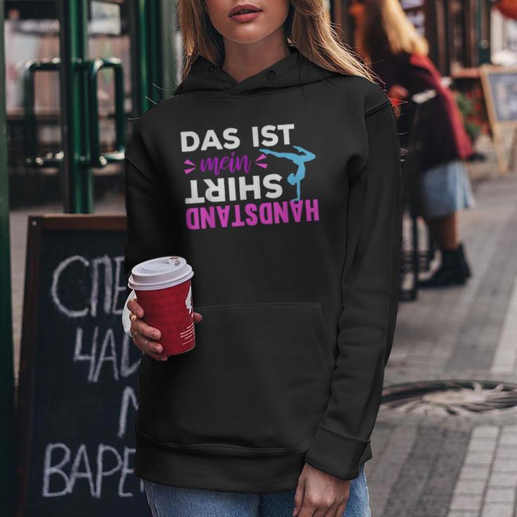 Das Ist Mein Handstand Girls' Gymnastics Sports Equipment Gymnastics Kapuzenpullover für Damen Lustige Geschenke