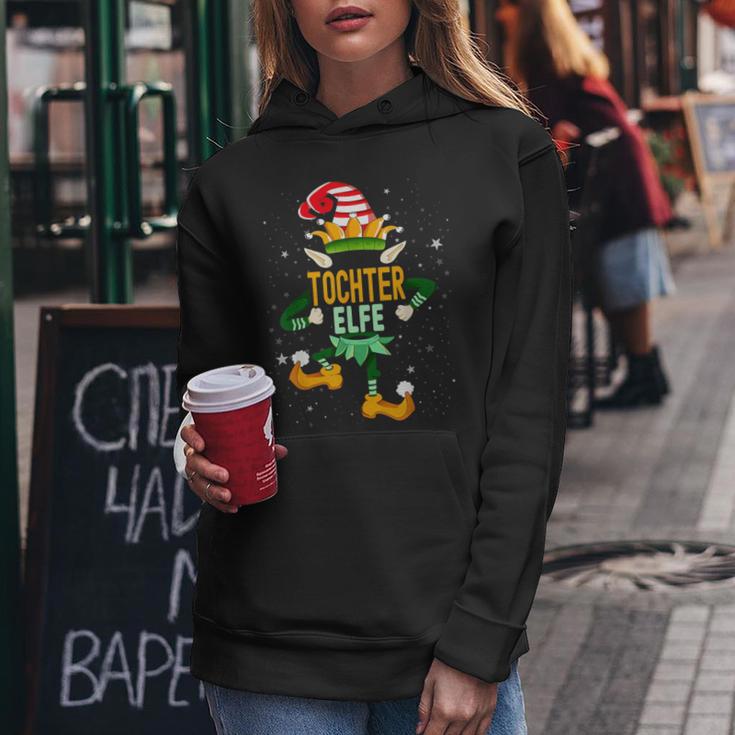 Daughter Elf Christmas Family Outfit Christmas Elf Kapuzenpullover für Damen Lustige Geschenke