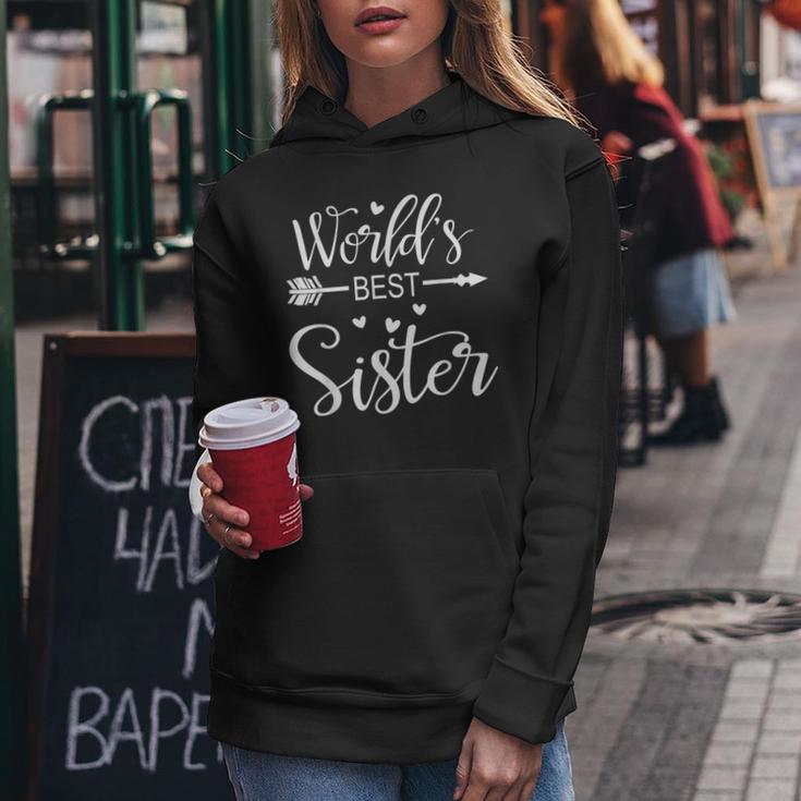 Die Beste Schwester Der Welt S Kapuzenpullover für Damen Lustige Geschenke