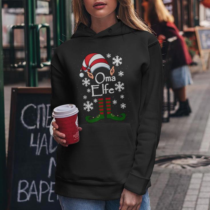 Elf Grandma Grandmother Elf Christmas Ugly Christmas Kapuzenpullover für Damen Lustige Geschenke