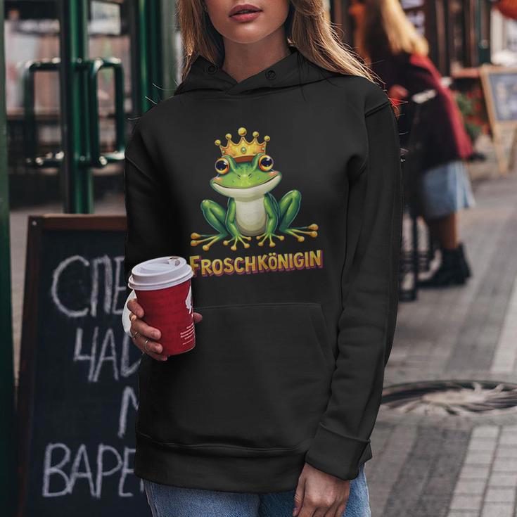 Frog Queen Carnival Girls' Princess Frog Queen Kapuzenpullover für Damen Lustige Geschenke