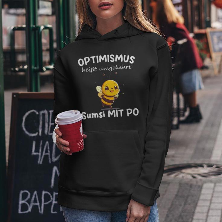 Sumsi Mit Po Optimism Bees Beekeepers Honey Kapuzenpullover für Damen Lustige Geschenke