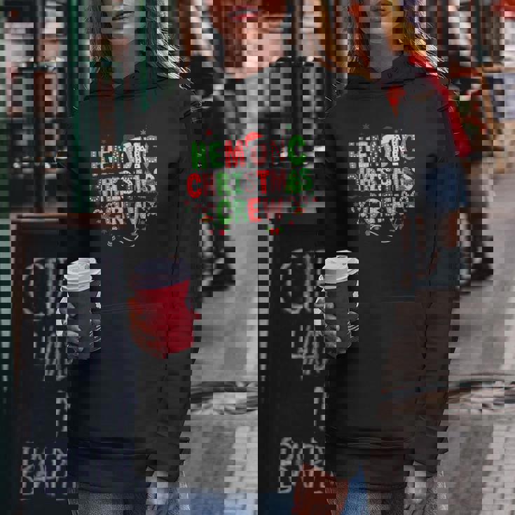 Retro Hemonc Christmas Crew Hematology Oncology Nurse Xmas Women Hoodie Unique Gifts Retro Hemonc Christmas Crew Hematology Oncology Nurse Xmas Women Hoodie Unique Gifts