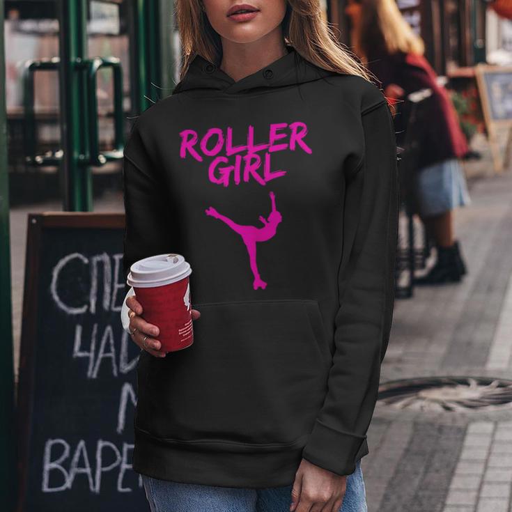 Roller Girl Figure Skating For Roller Girl Roller Skates Girls Kapuzenpullover für Damen Lustige Geschenke