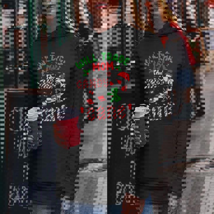 Will Trade Mom For Candy Cane Christmas Holiday Boys Girls Women's Hoodie Unique Gifts