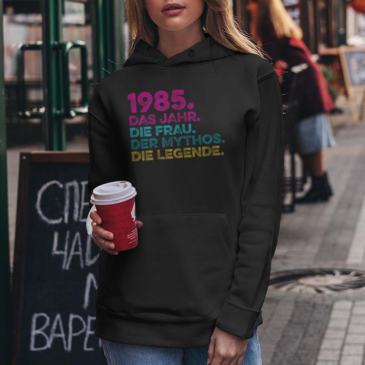 Women's Birthday intage 1985 Woman Myth Legend Kapuzenpullover für Damen Lustige Geschenke