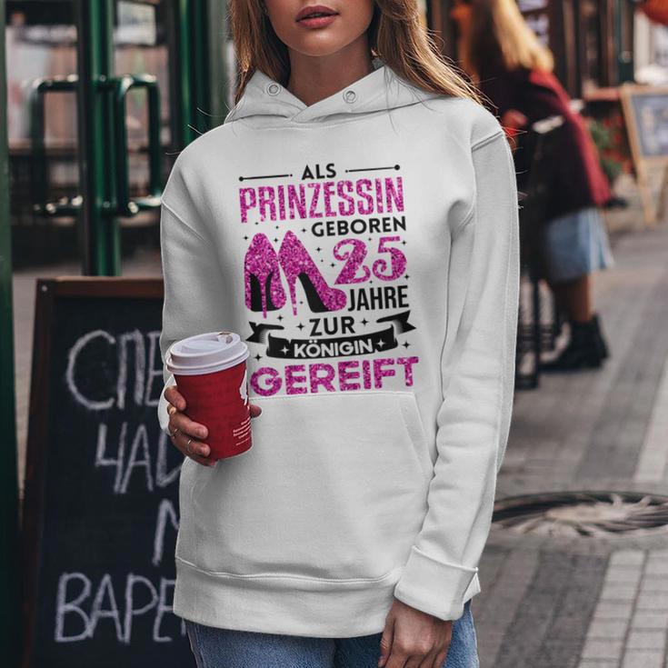 25 Geburtstag Frau 25 Jahre Frauen Party Spruch 25 Jahre Kapuzenpullover für Damen Lustige Geschenke