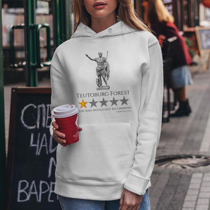 César Augustus Teutoburg Historia Romana Antigua Spqr Sudadera con capucha para mujer Regalos divertidos
