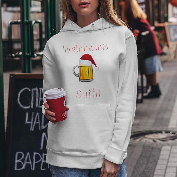 Christmas Outfit Women's Christmas Beer S Kapuzenpullover für Damen Lustige Geschenke