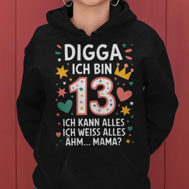 13Th Birthday Girl 13 Years 2011 Decoration Kapuzenpullover für Damen