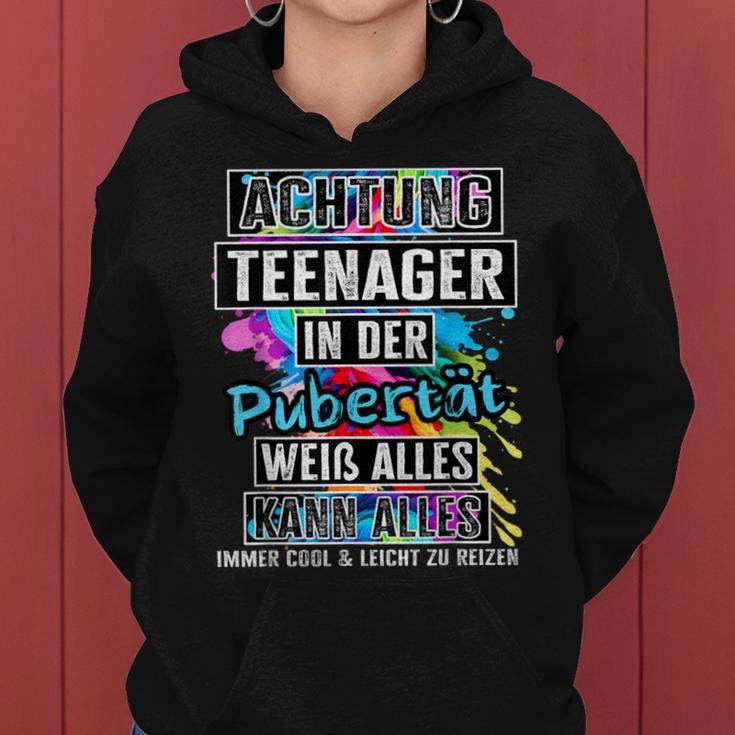 13Th Birthday Girl Nager Puberty 13 Year Old Boys Kapuzenpullover für Damen