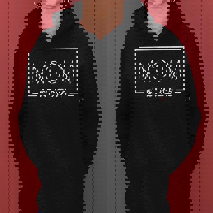 1St Time Mom Est 2025 New First Mommy 2025 Women Hoodie