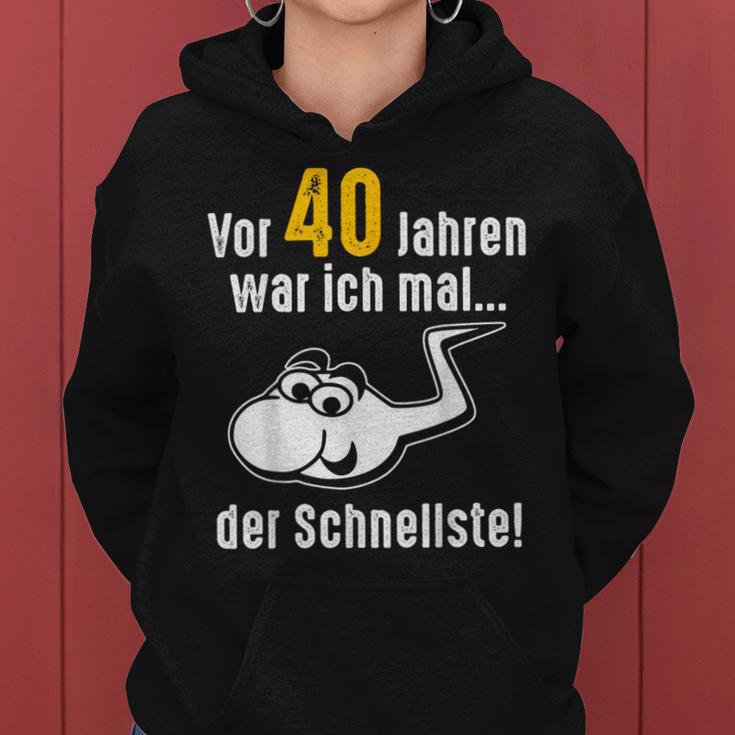 40Th Birthday Man Woman 40 Years 1984 Decorative Kapuzenpullover für Damen