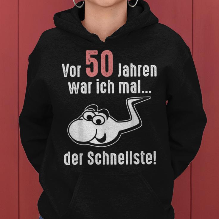 50Th Birthday Man Decoration 50Th Birthday Woman S Kapuzenpullover für Damen