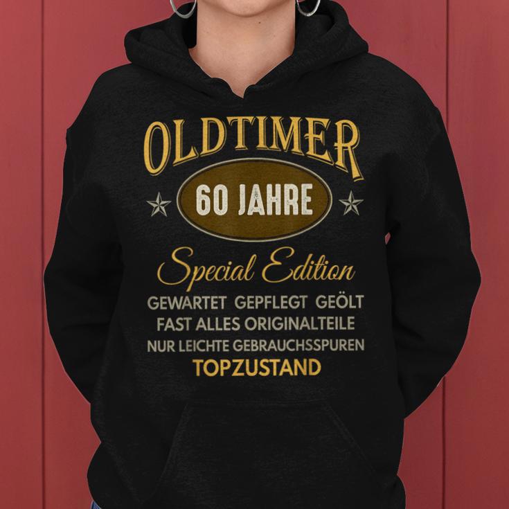 60Th Birthday Man Decoration 60Th Birthday Woman S Kapuzenpullover für Damen