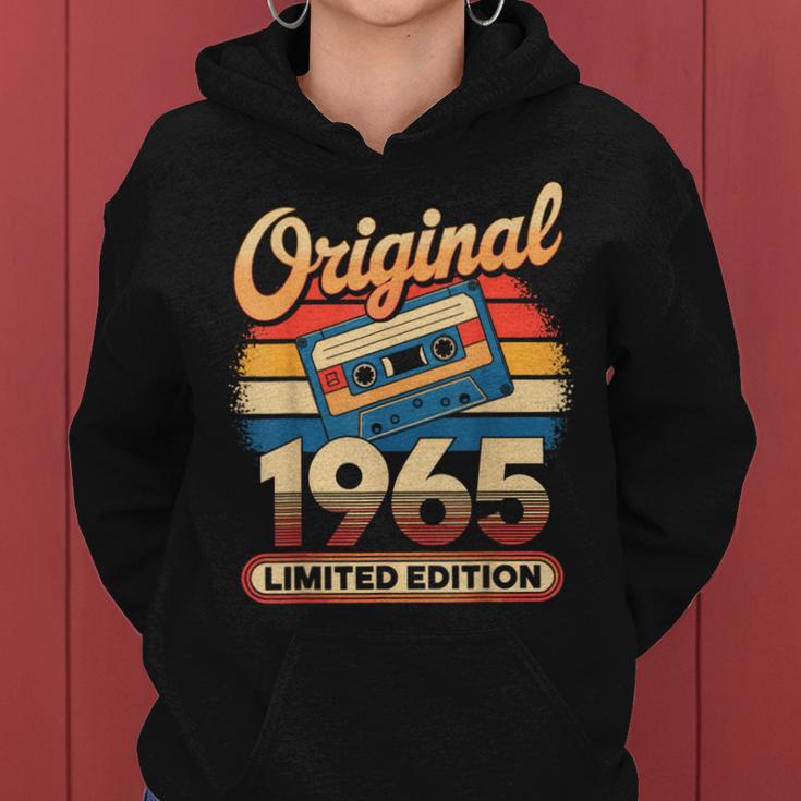 60Th Birthday Man Woman 60 Years Decoration 1965 Kapuzenpullover für Damen