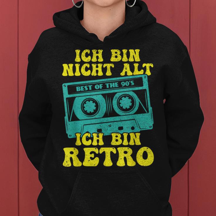 90S Outfit Women's Ninetties Theme Party Cassette S Kapuzenpullover für Damen