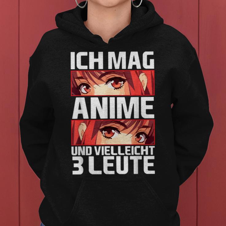 I Like Anime And 3 People Manga Japan Women's Children's Kapuzenpullover für Damen