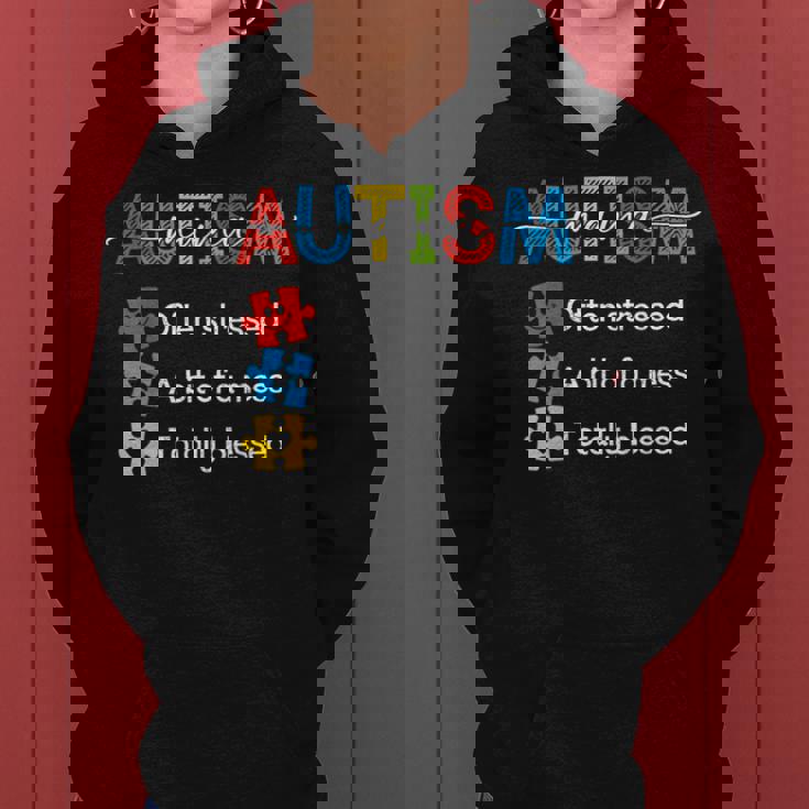 Autism Mama Autism Awareness Mom Neuro Diverse Mother Mommy Women Hoodie