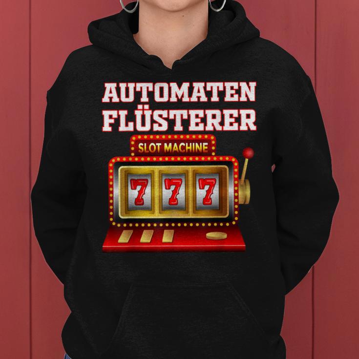 With Automaten Whisperer Spielo Kapuzenpullover für Damen