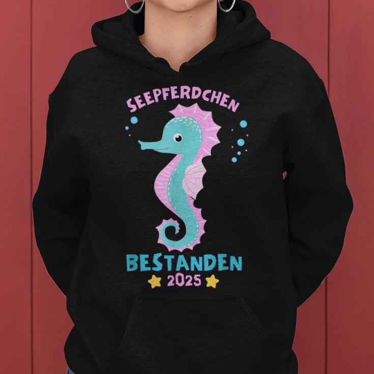 Children's Seahorse Passed Early Swimmer Badge 2025 Kapuzenpullover für Damen