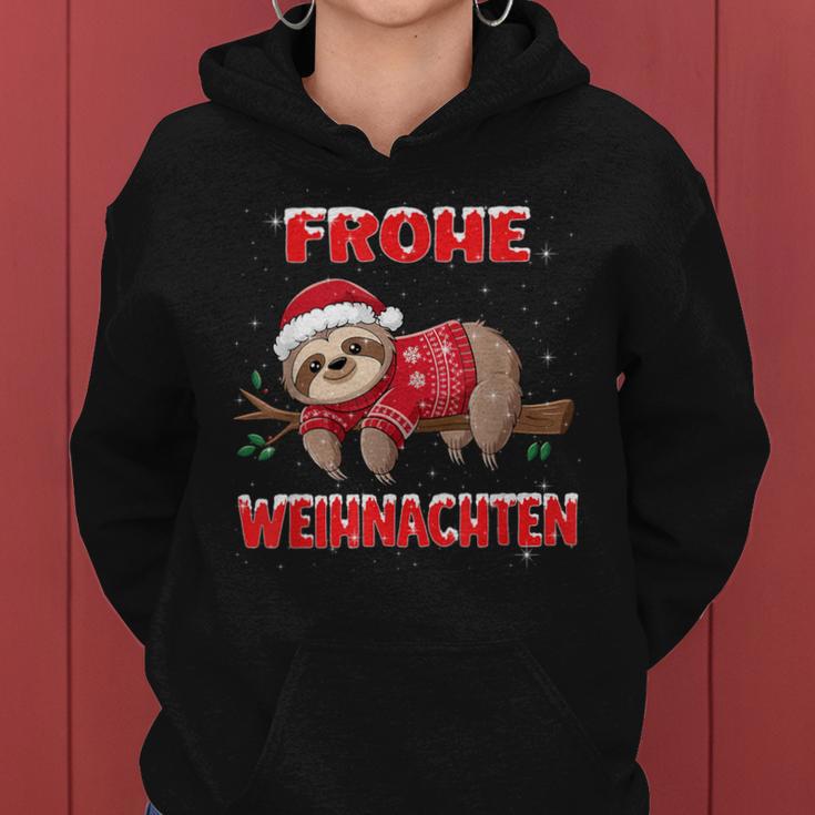 Christmas Children Sloth Outfit Kapuzenpullover für Damen