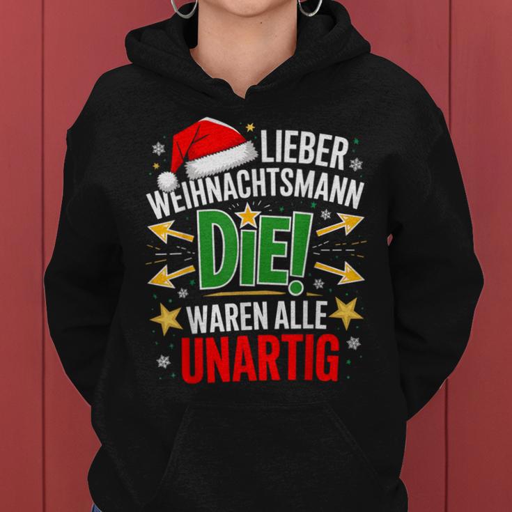 Christmas Santa Christmas Kapuzenpullover für Damen