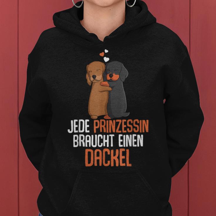 Dachshund Girls Dachshund Teckel Children's Women's Kapuzenpullover für Damen