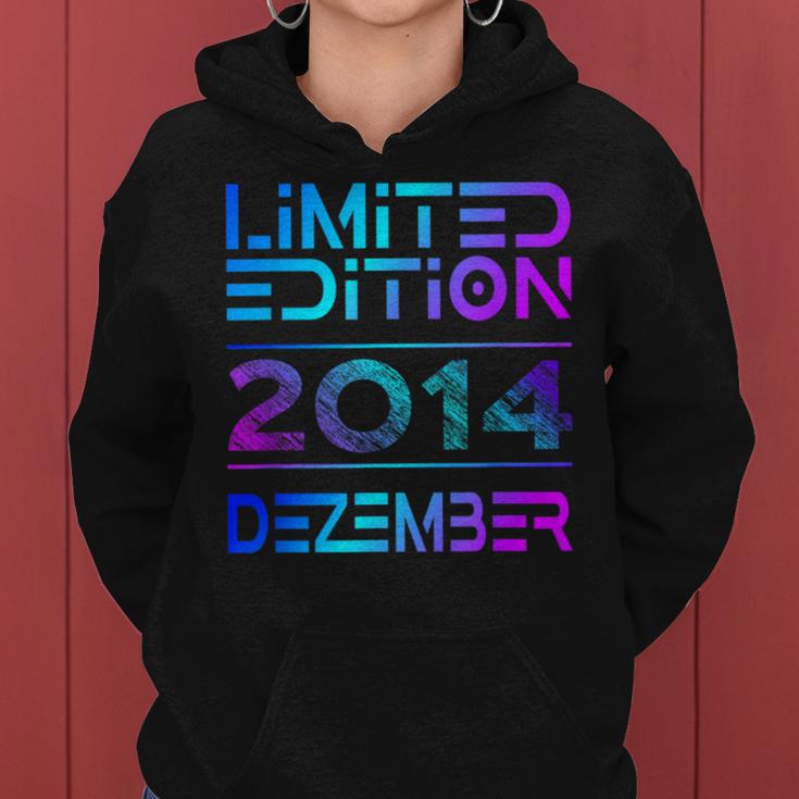 December 2014 Boy Girl 9Th Birthday Limited Edition Kapuzenpullover für Damen