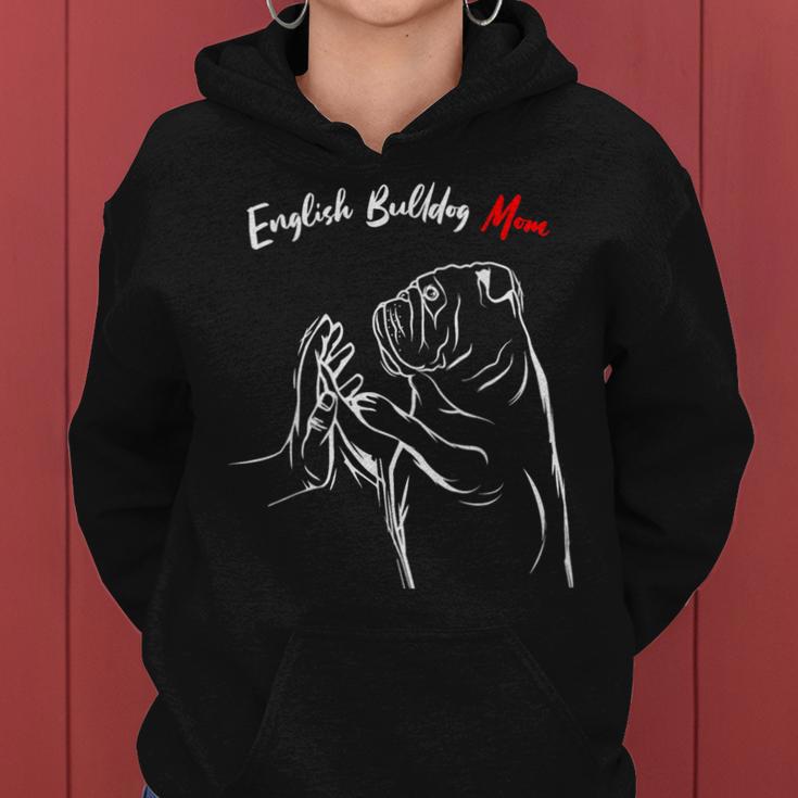 English Bulldog Mum Dog Mum Woman Kapuzenpullover für Damen