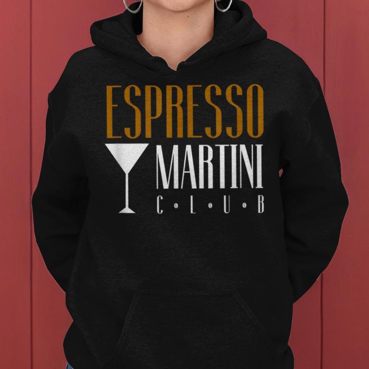 Espresso Martini Club Coffee Cocktail Cafe Coffee Bar Team Kapuzenpullover für Damen