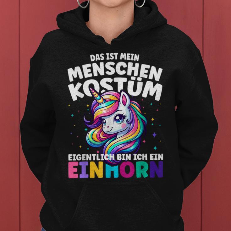 Fancy Dress Costume Girls Fancy Dress Costume Unicorn Kapuzenpullover für Damen