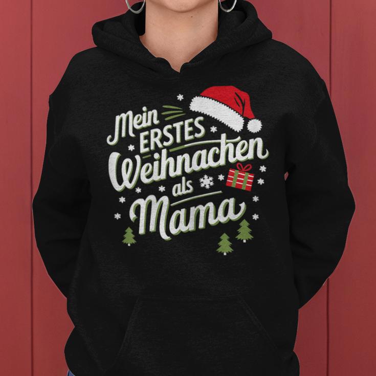 First Christmas As A Mum Kapuzenpullover für Damen