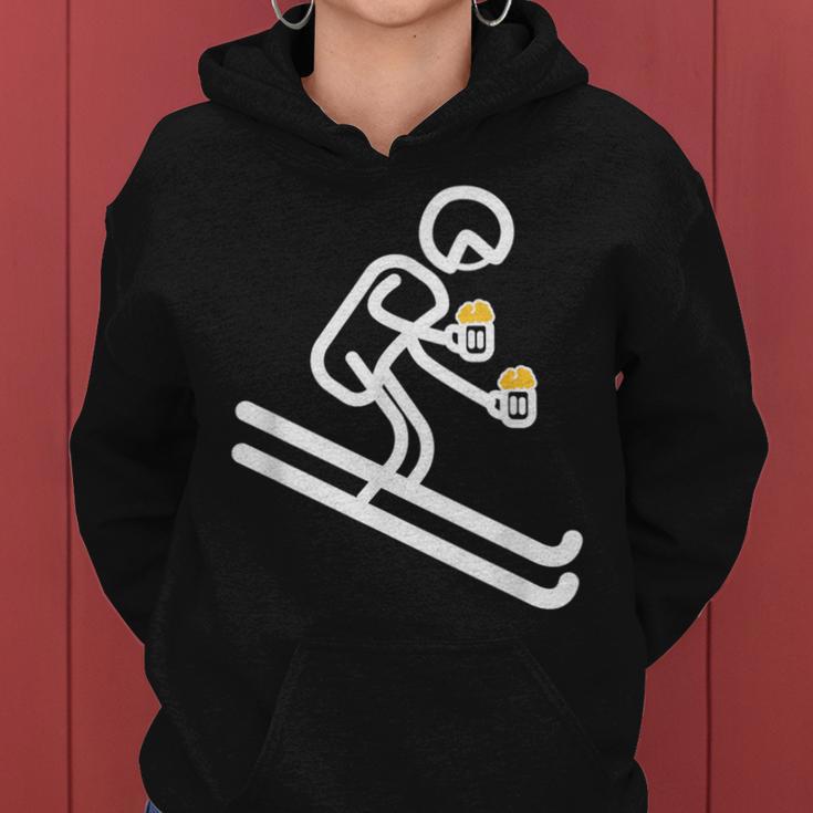 Apre Ski Man Beer Lover Kapuzenpullover für Damen