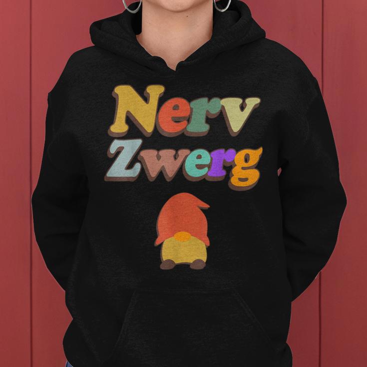 Nervzwerg – Dwarf – Nerve Saw – Father Or Mother Kapuzenpullover für Damen