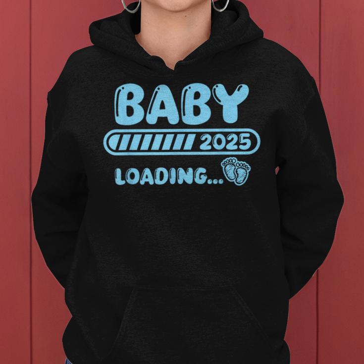 Future Mother Baby Is Loading 2025 Prediction Birth Kapuzenpullover für Damen