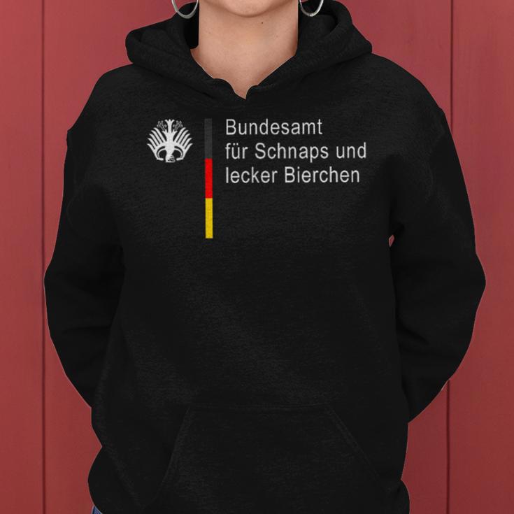 German Federal Office For Schnapps And Delicious Beer Fun Kapuzenpullover für Damen