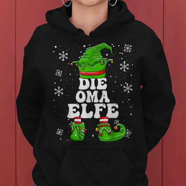 Grandma Elf Women's Grandmother Elf Christmas Kapuzenpullover für Damen