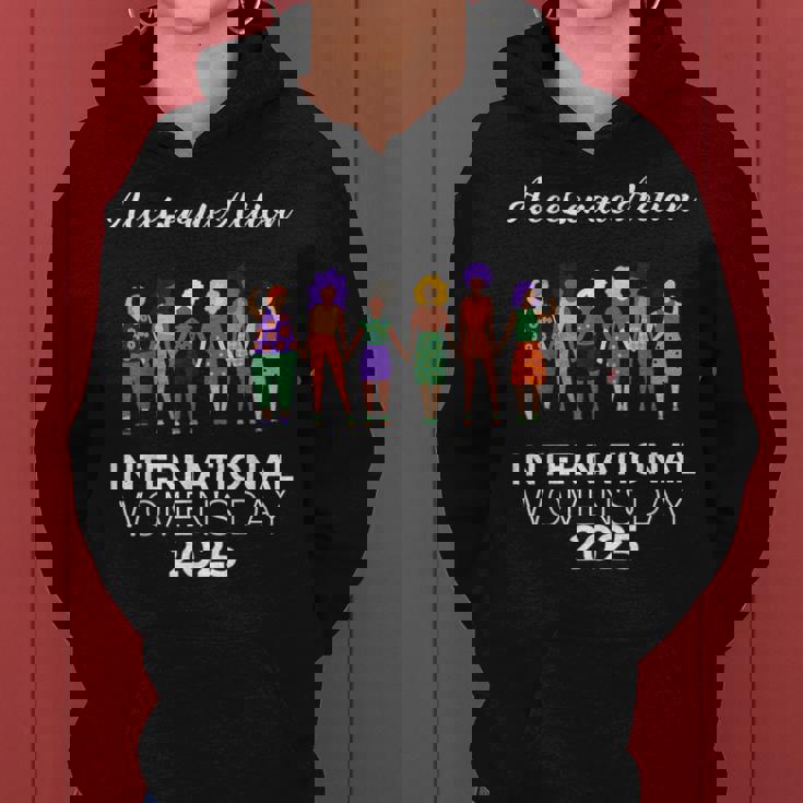 Iwd Día Internacional De La 2025 Accelerate Action Womens Sudadera con capucha para mujer