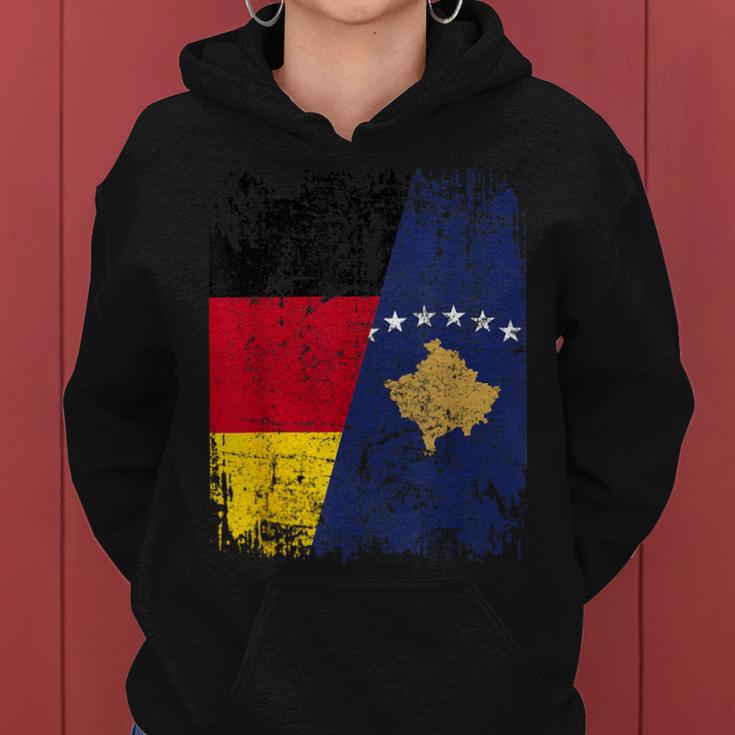 Kosovo Germany Flag Children Kosovo Kapuzenpullover für Damen