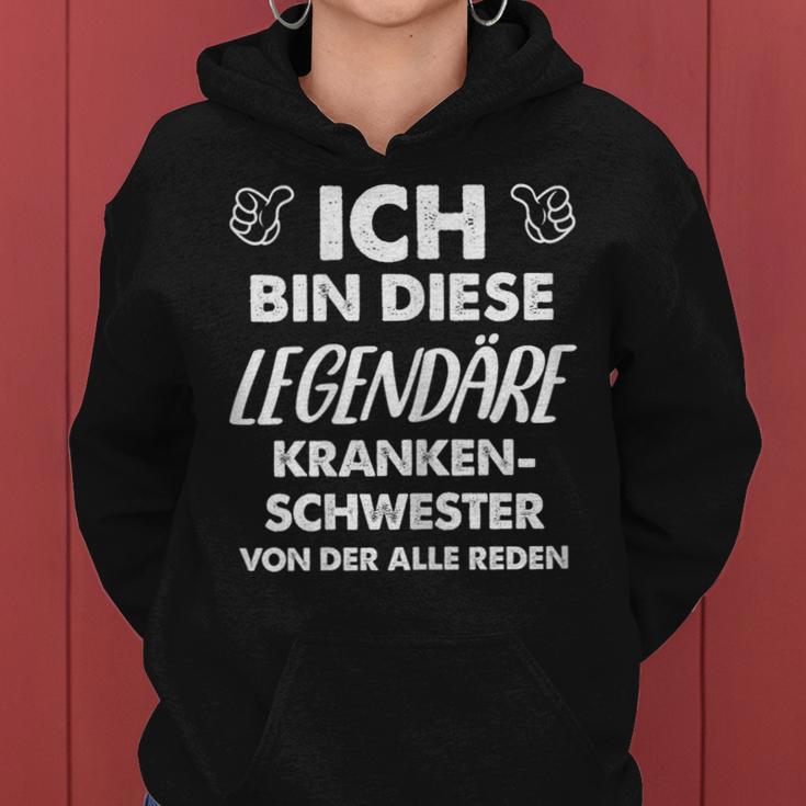 I Am This Legendary Nurse Kapuzenpullover für Damen