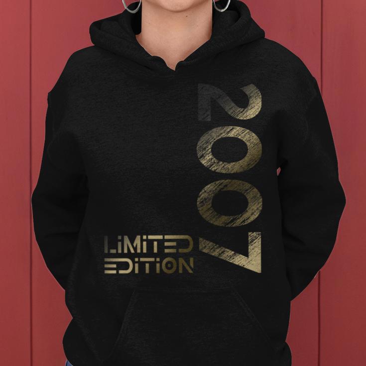 Limited Edition Jahrgang 2007 Junge Mädchen 18 Geburtstag Kapuzenpullover für Damen