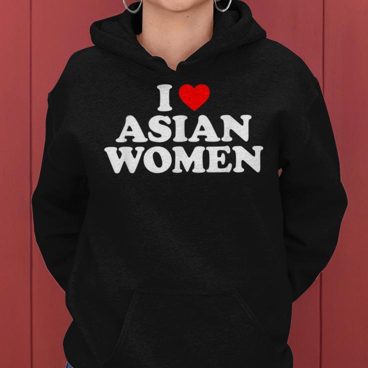 I Love Asian Women's Kapuzenpullover für Damen