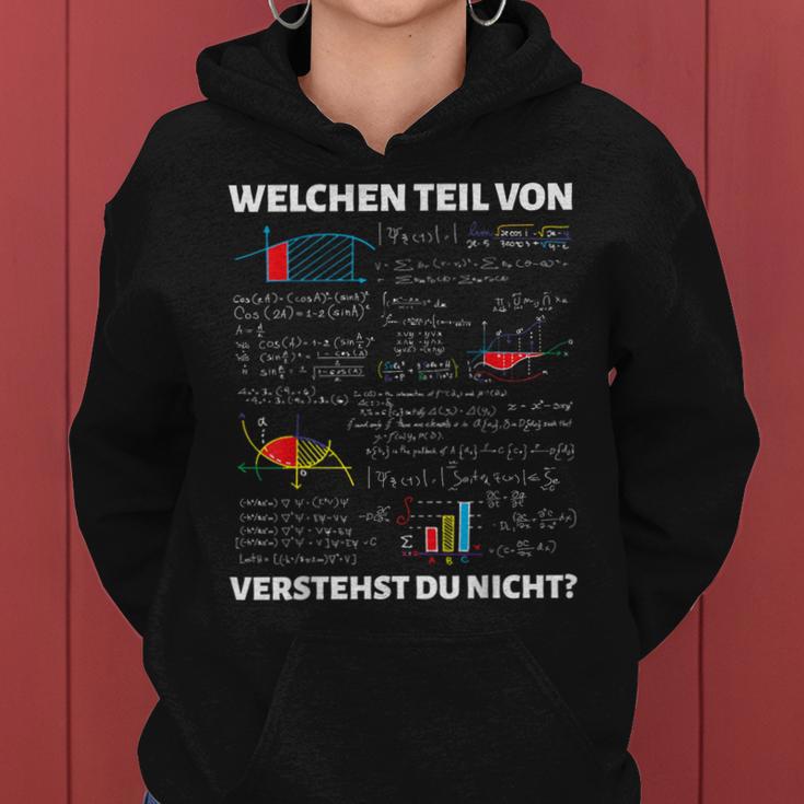 Math Teacher Algebra Maths Saying Kapuzenpullover für Damen