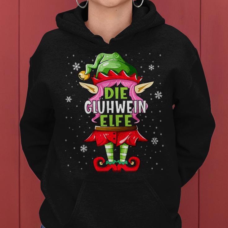 Mulled Wine Elf Outfit Christmas Family Christmas Kapuzenpullover für Damen