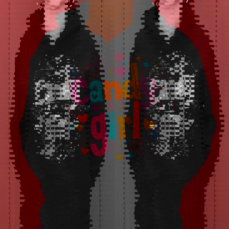 Nette Süßigkeiten Liebe Mädchen Süßigkeiten Süßigkeiten Kapuzenpullover für Damen