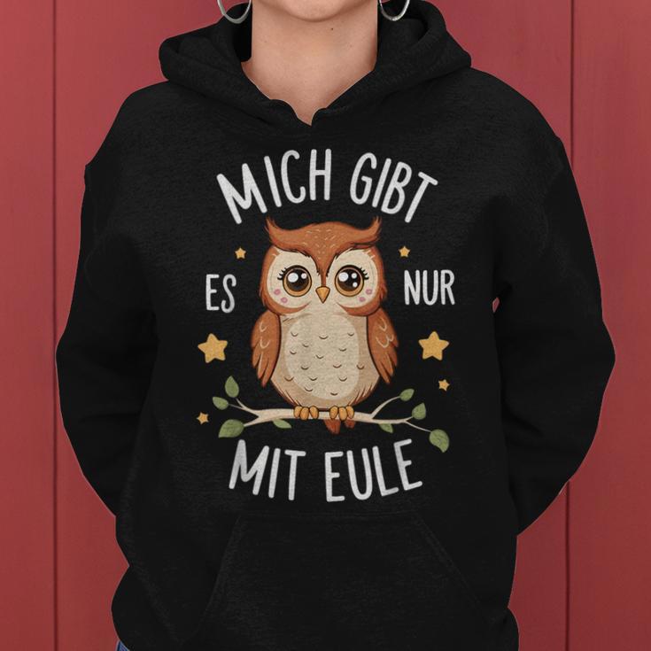 With Owl Kapuzenpullover für Damen