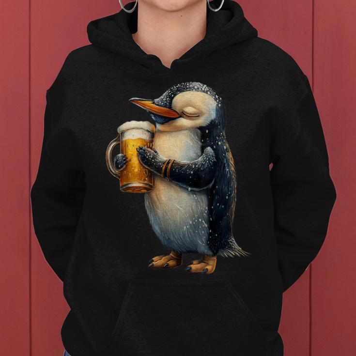 Penguin Beer Kapuzenpullover für Damen